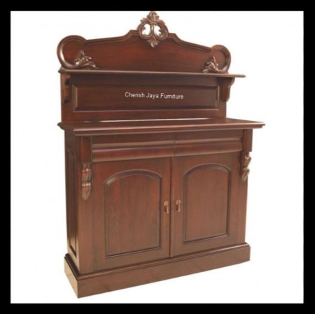Code: DBT 003-M Name: Chiffonier 2 Drawers Size: W=118 x D=49 x H=160 cm Wood: Solid Mahogany wood.﻿